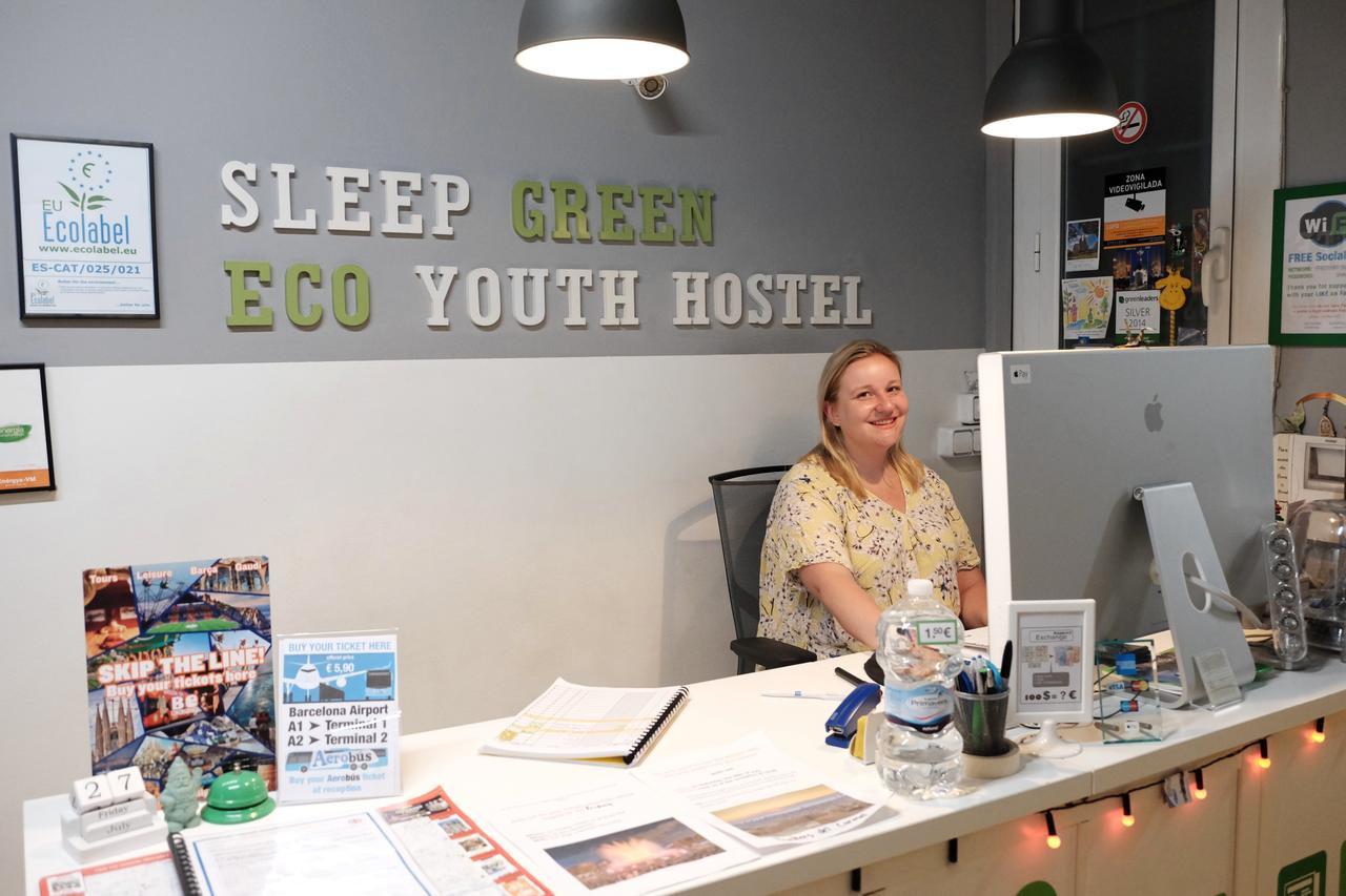 ברצלונה Sleep Green - Certified Eco Youth Hostel מראה חיצוני תמונה